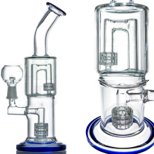 DAB Rig Water Pipe for Smoking with Matrix J-Hook (ES-GB-062)